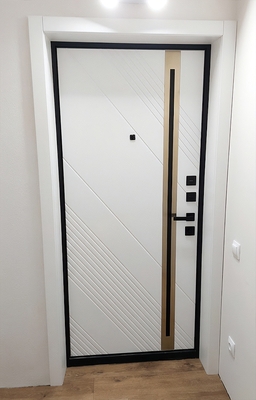 Дверь с тонкой полоской