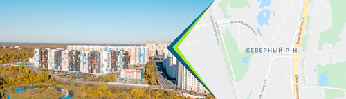 Двери в районе Северный